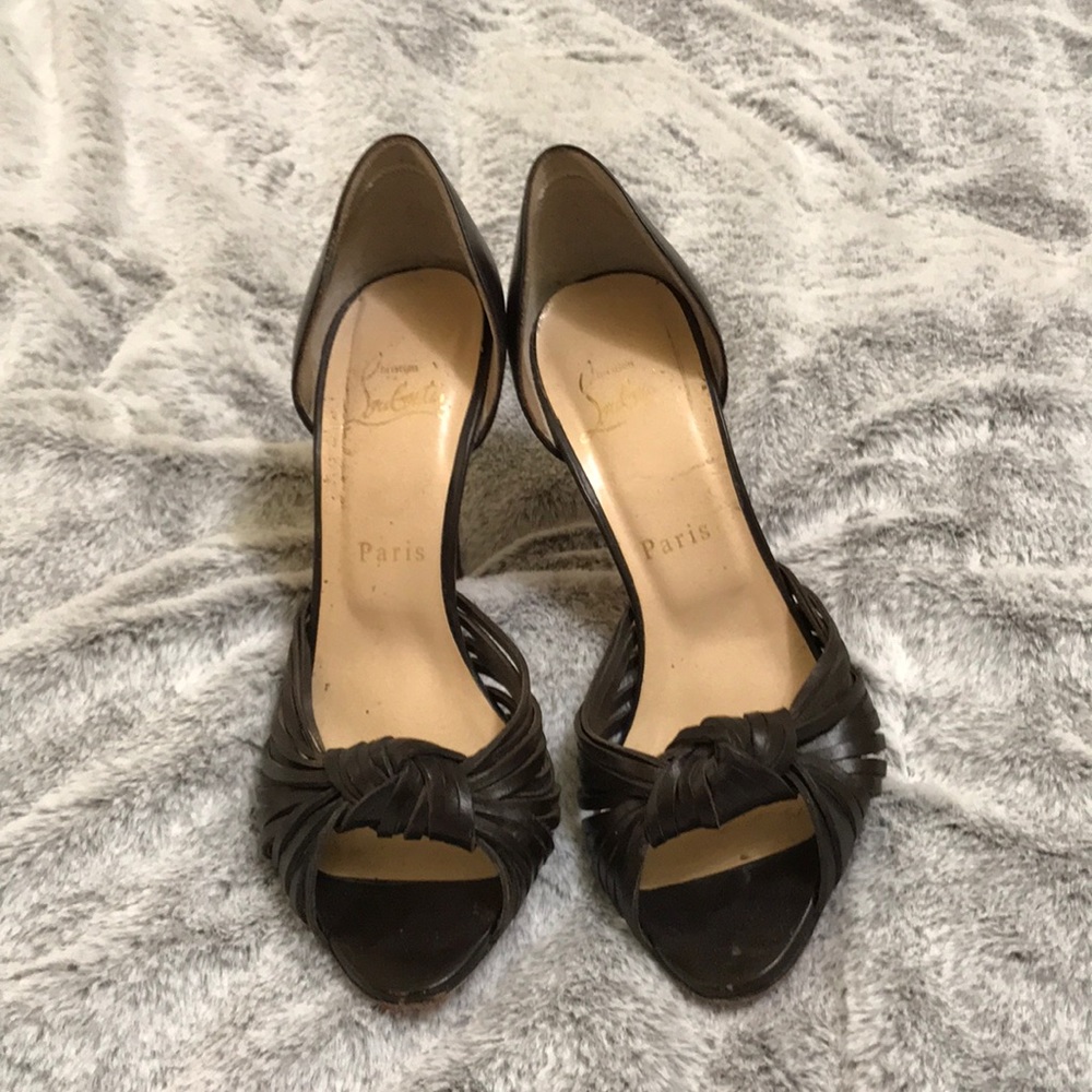 Christian Louboutin Brown Heels